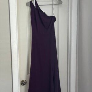 Purple formal dress